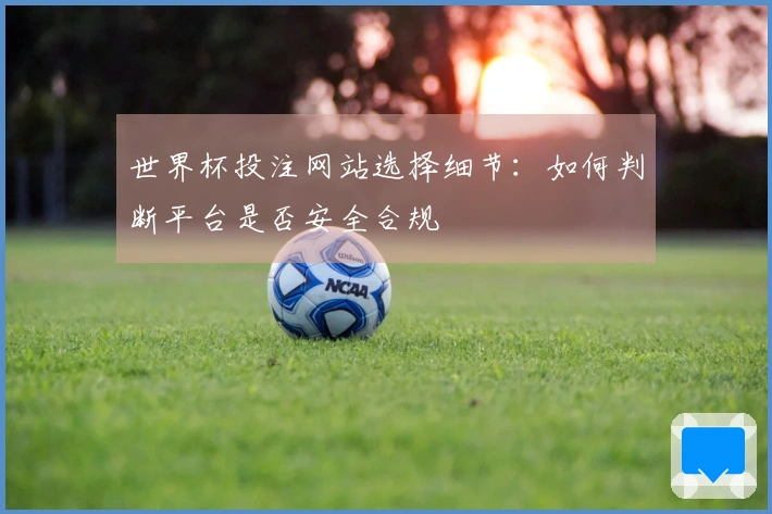 世界杯投注网站选择细节：如何判断平台是否安全合规